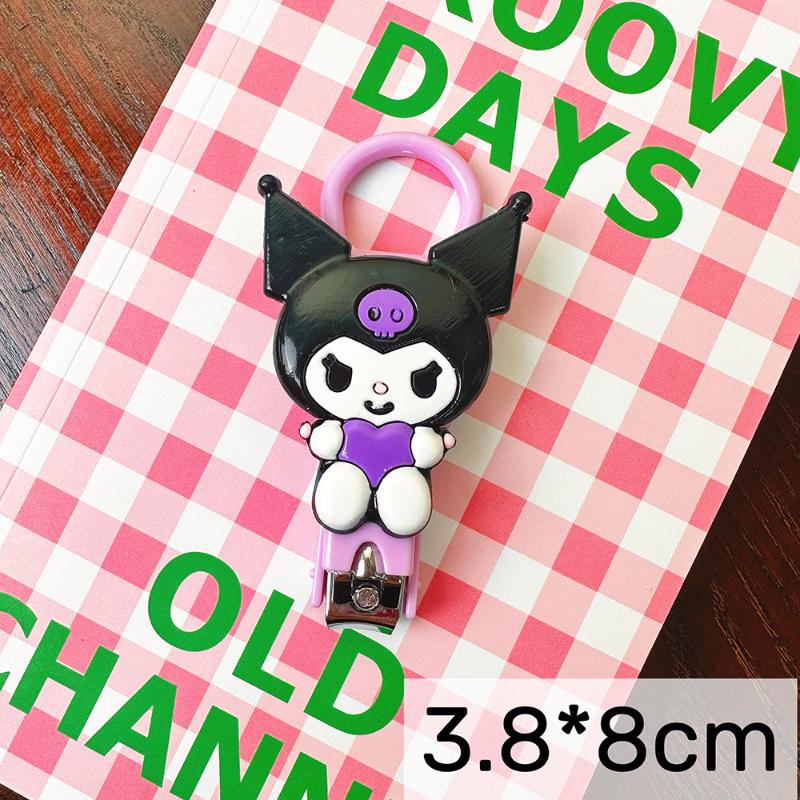 

1 шт. Інструменти для манікюру для дівчат Sanrio Hello Kitty Манікюрні ножиці Kuromi My Melody Cinnamoroll Милі манікюрні ножиці Різдвяні подарунки Kuromi A