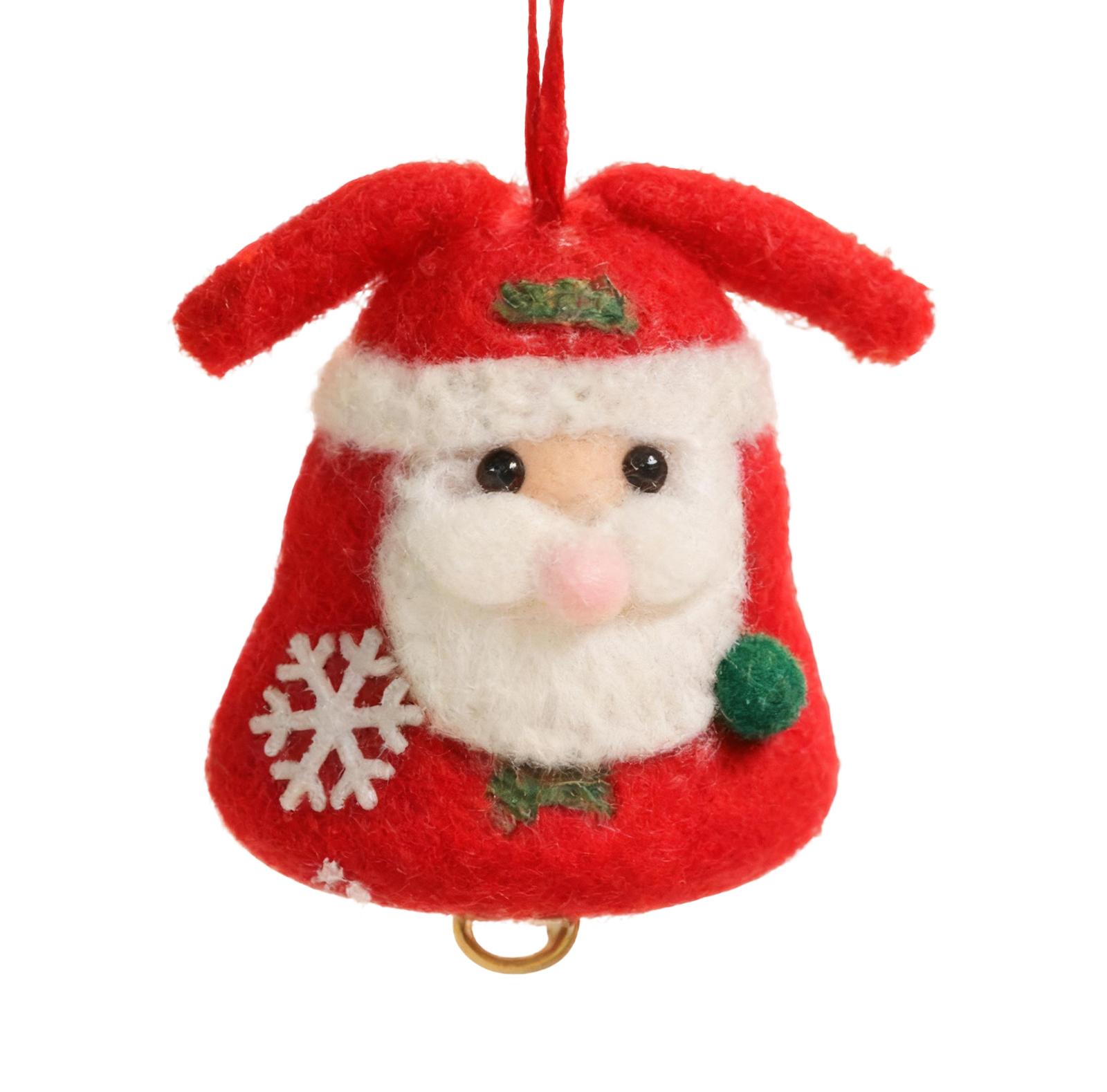 

Christmas Decorations Wool Bell Snowman Pendant Old Man Gift Christmas Tree Ornaments One Size