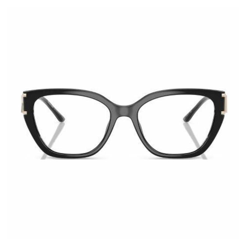 MICHAEL KORS Full frame design acetate fiber cat eye optical frame unisex couple style black