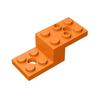 50g Compatible 11215 Technic Bracket 2x5 Building Blocks MOC Spare Parts