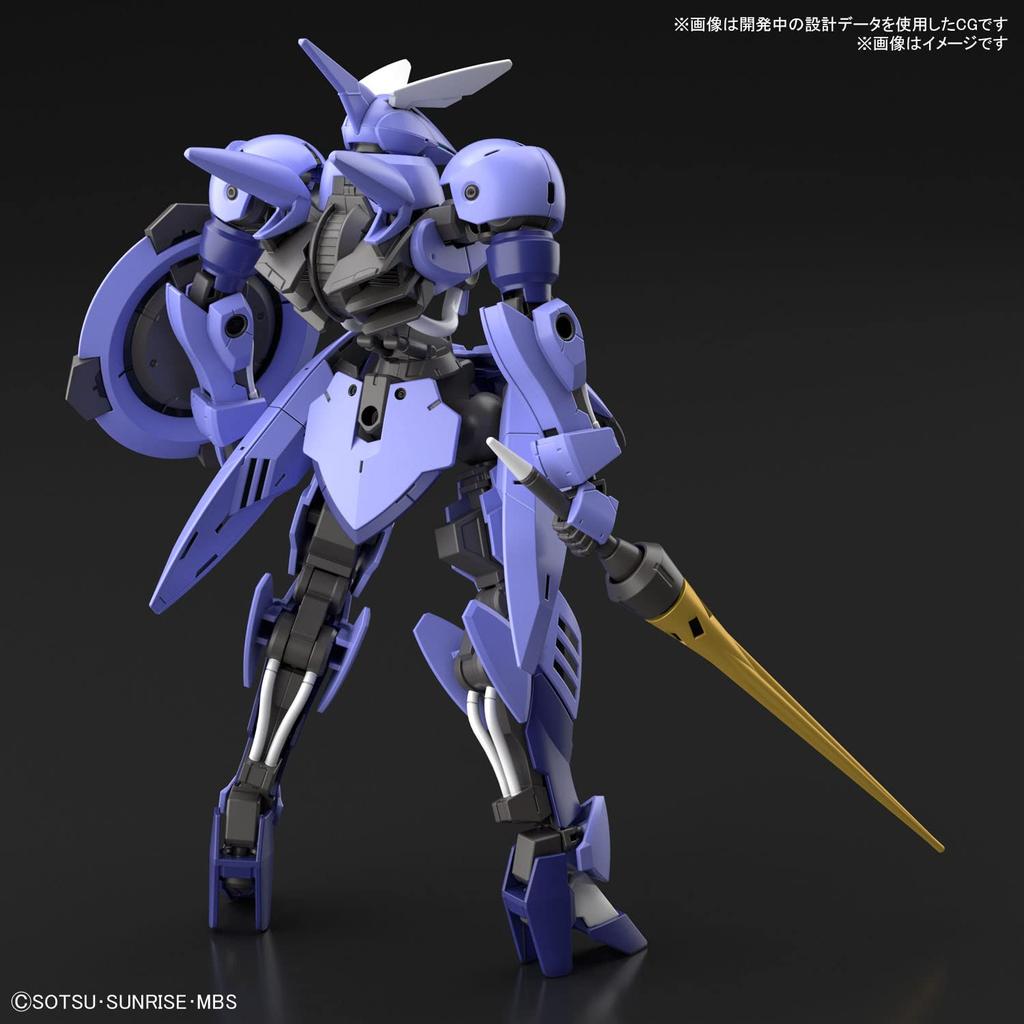 HG Mobile Suit Gundam Iron-Blooded Orphans G Geek Rune v měřítku 1/144 barevně odlišený plastový model