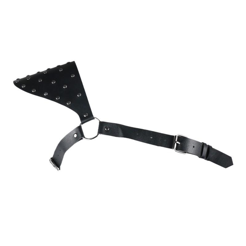 Medieval Knight Armor Viking Leather Single Shoulder Cosplay Accessory Halloween Costume Prop