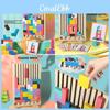 Wooden Puzzle Block Set For Toddler Development With Geometric Shapes And Logic Games