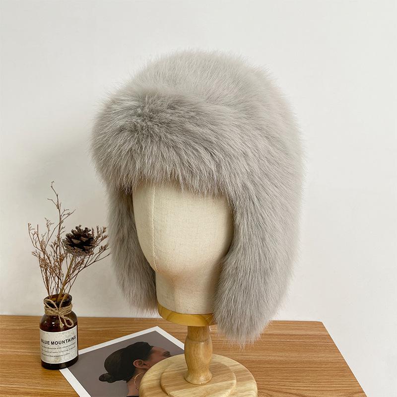 

Волосатая детская зимняя кожаная утолщенная теплая защита ушей холодная шапка велосипедная сумка голова холодная снежная шапка One Size Inner Leather (with Buttons)