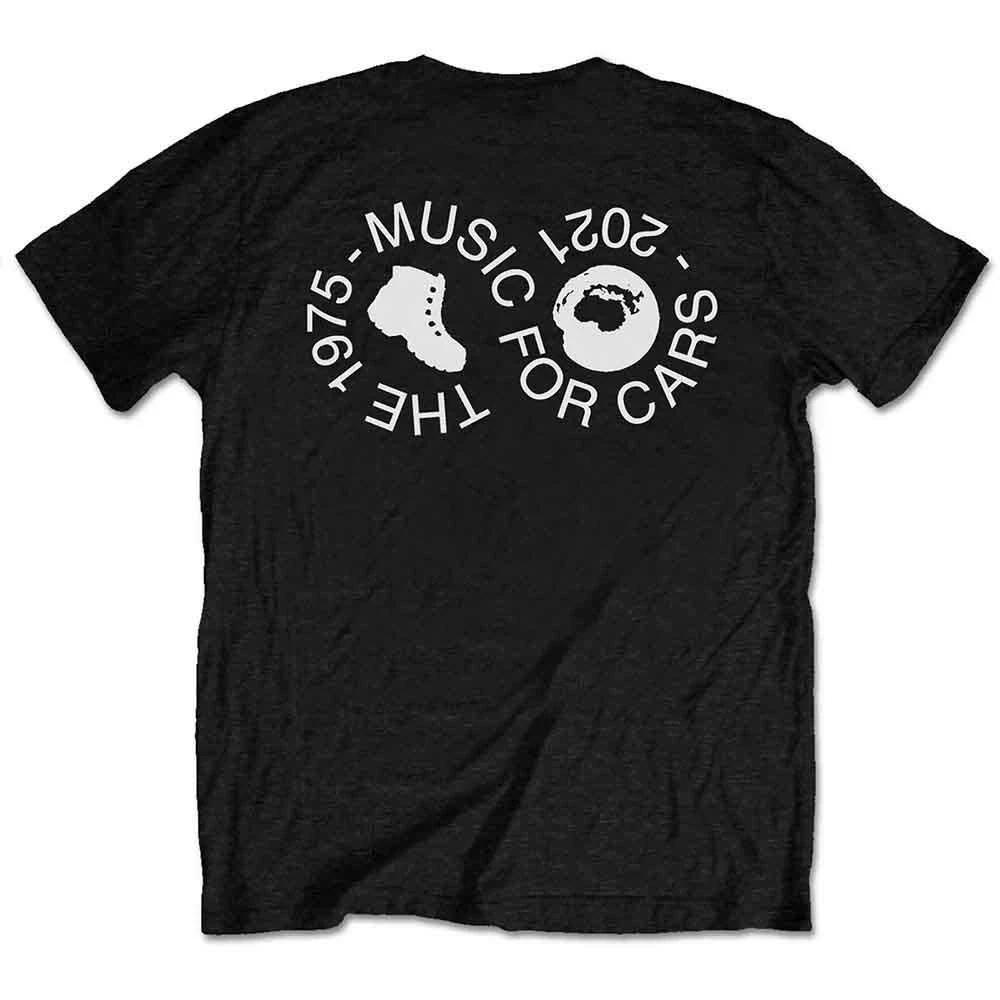 The 1975 T Shirt Music For Cars Band Logo new Official Mens Black XL