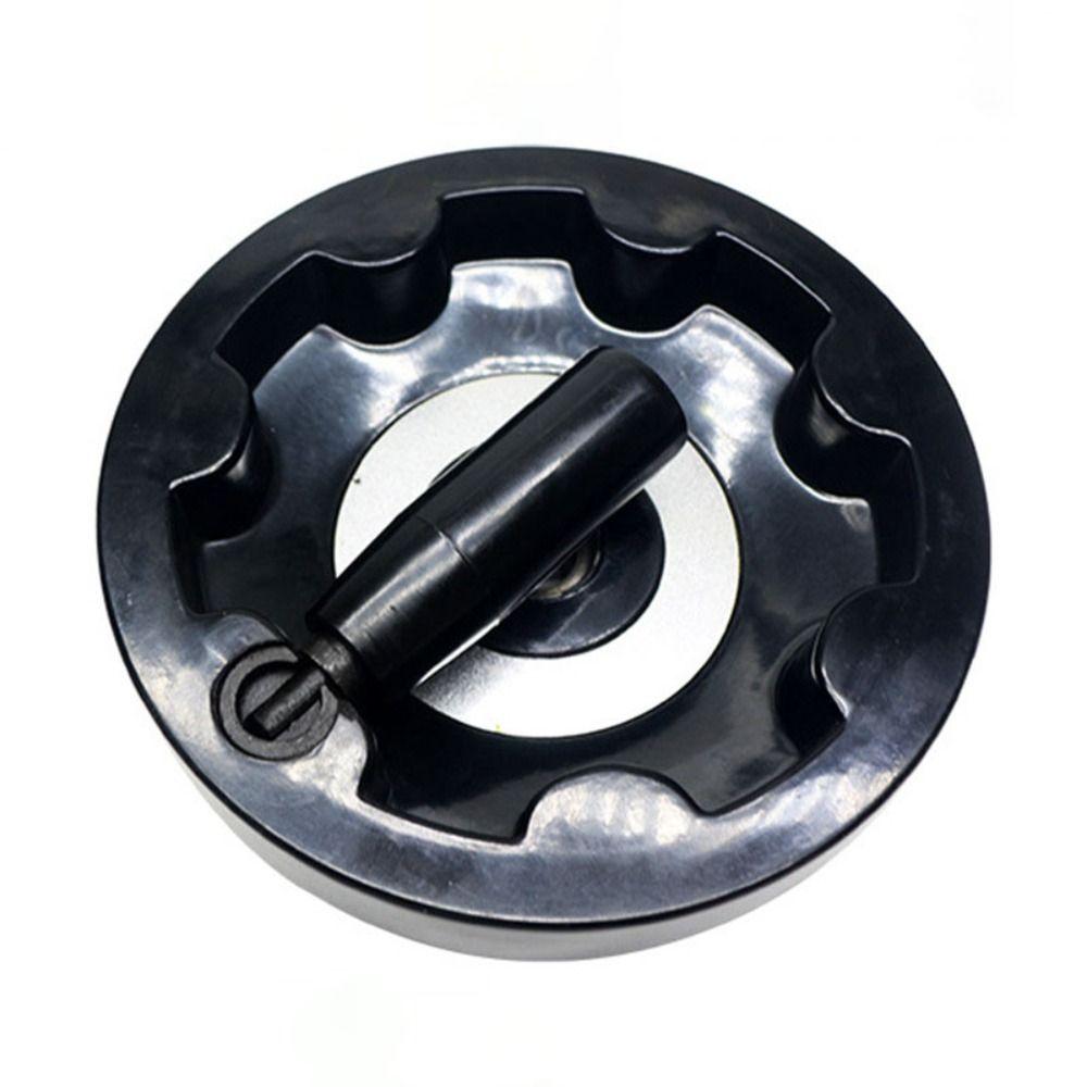 Bakelite Revolving Handle Black Hand Wheel Foldable Hand Wheel  Vertical Milling Machine