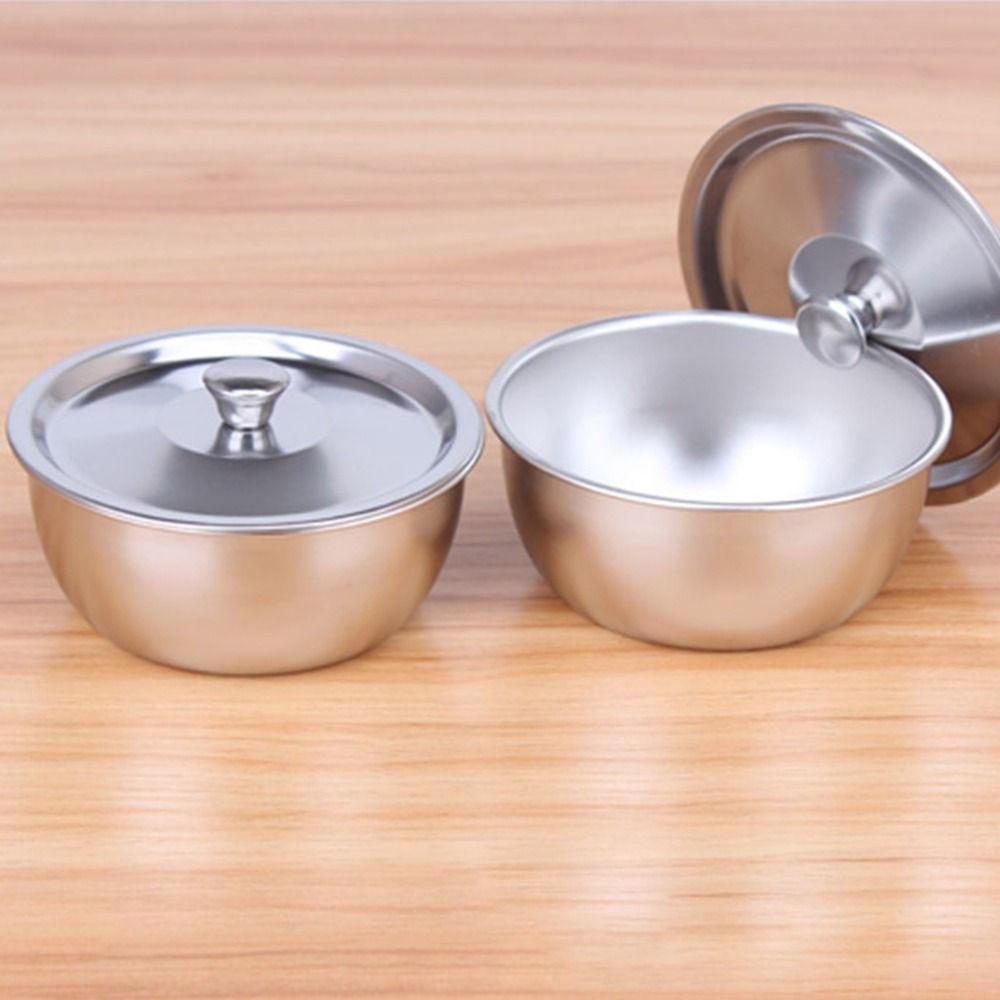 

10cm Stew Bowl Lid Soup Cup Food Storage Container Steamed Egg Bowl Rice 10cm