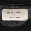 UNITED TOKYO made in Japan Short sleeve T-shirt 2 black Plain Women Used