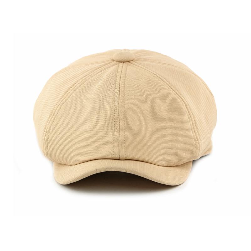Herren Achteckige Kappe Britische Vintage Baskenmütze Malermütze