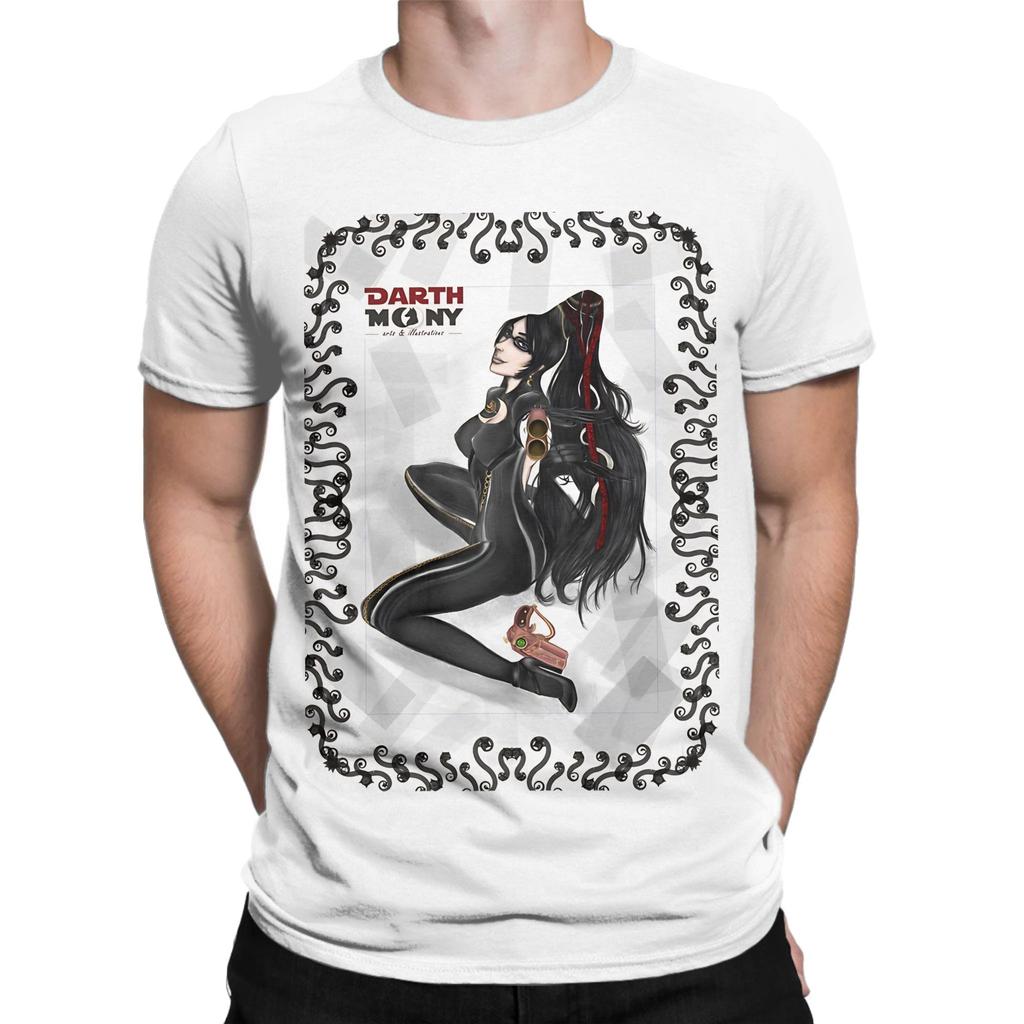 Bayonetta Poster Novelty 100 Cotton TShirt Bayonetta Game Tops Tees For Unisex