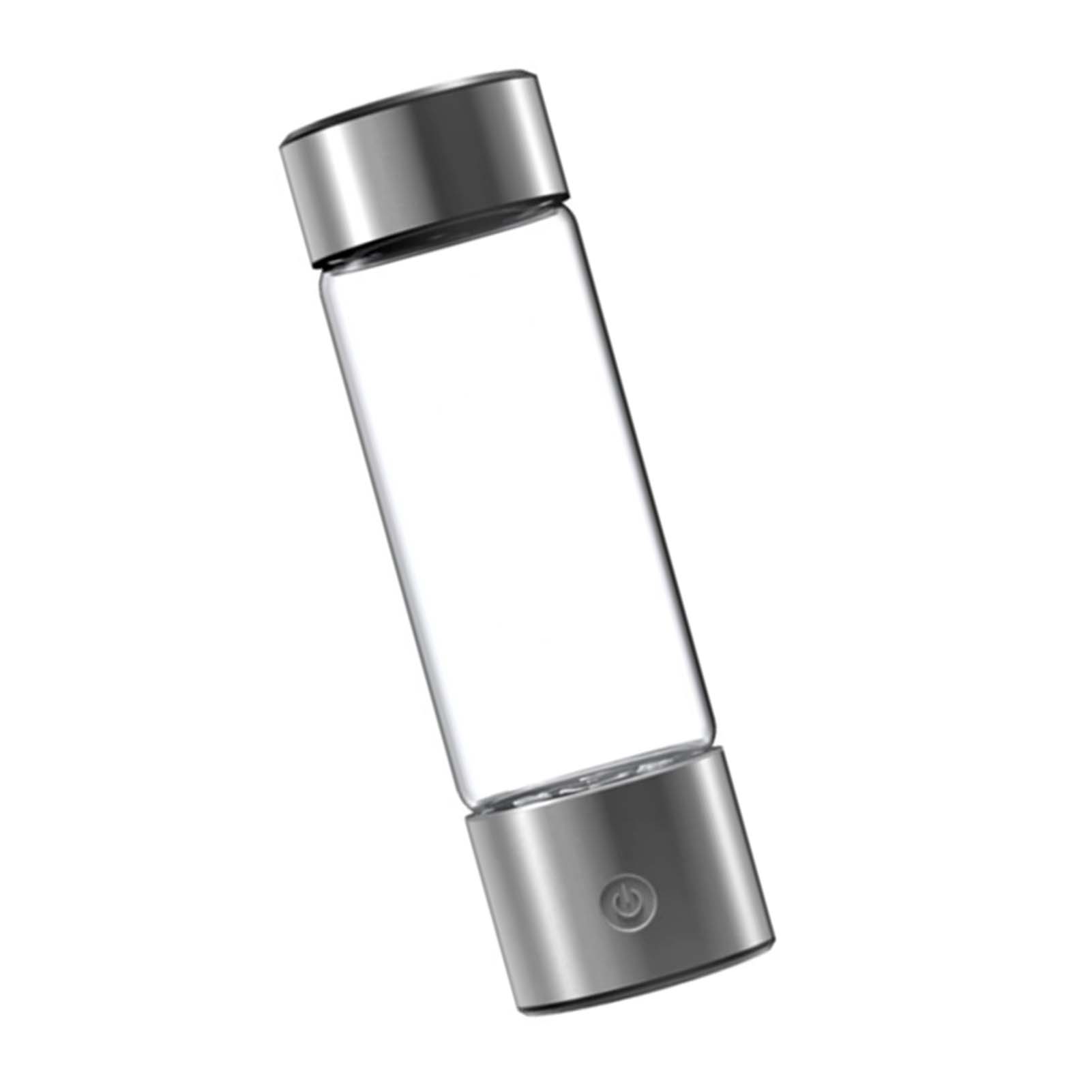 

Портативная бутылка для водородной воды 460 мл Технология SPE PEM для повышения метаболизма и иммунитета USB Rec Silver