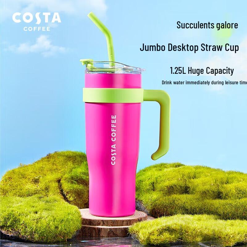 COSTA Jumbo Stainless Steel Insulated Straw Tumbler