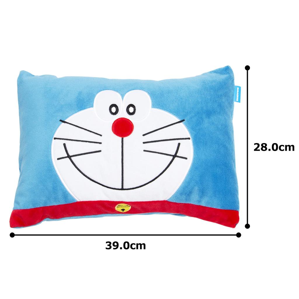 MORIPiLO Morishita Doraemon Pillow 28x39cm Body Pillow Stuffed Toy Cushion Character Goods Shogakukan Blue 4620078 Children's