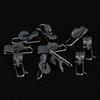 Outdoor Fishing Bait Clips 10pcs Hook Sea Fishing Freshwater Saltwater