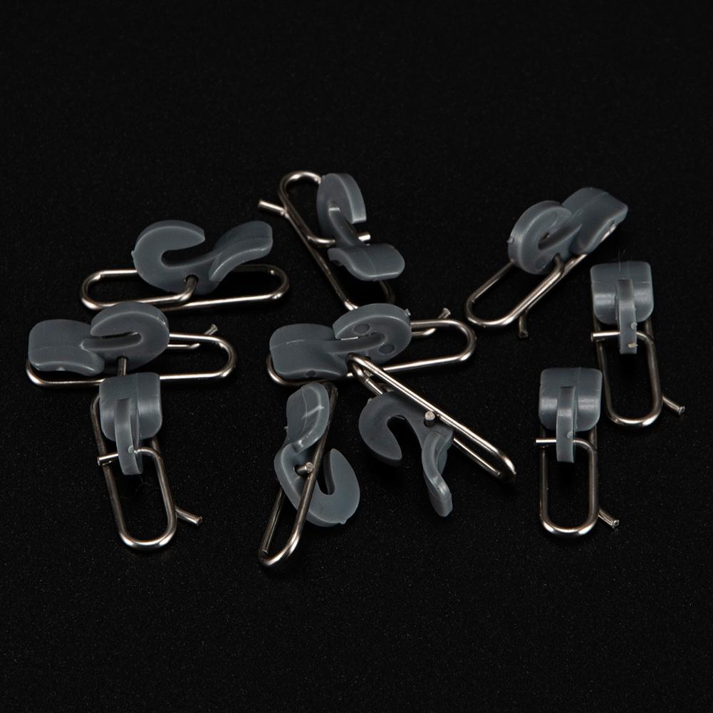 Outdoor Fishing Bait Clips 10pcs Hook Sea Fishing Freshwater Saltwater