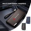 Für Auto Logo Herren Business Lange Geldbörse Leder Münzbörse Bankkartenhalter Handtasche Outlander Lancer Eclipse Mirage