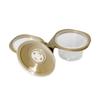 Reptile Water Dish Food Bowl Suction Cup Feeder Bowl Worm Anti-Escape Suitable for Gecko Tree for Frog Lizard Bearded Dr
