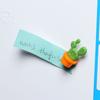 Living Room Refrigerator Magnet Succulent Potted Miniature Cactus Bonsai Magnetic Stickers