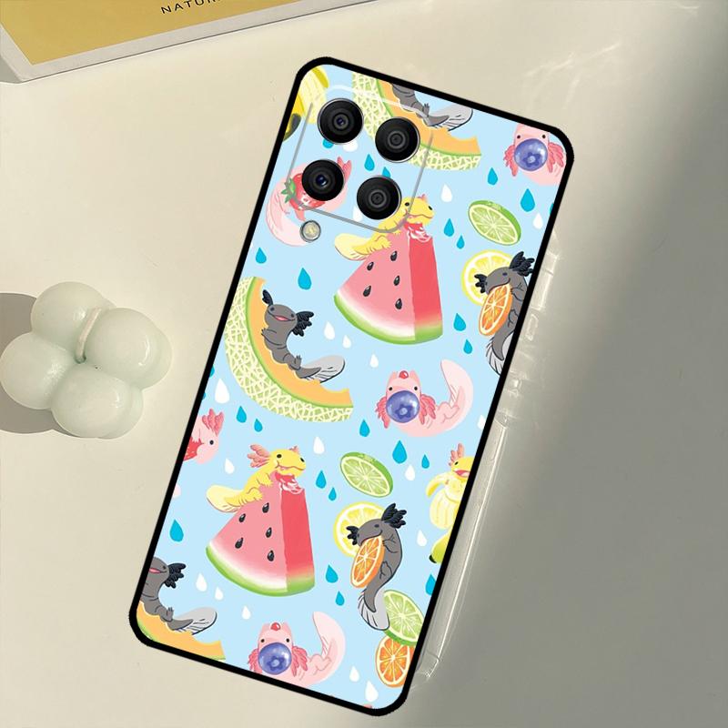 Schattige Zomer Fruit Watermeloen Voor Samsung Galaxy M15 M35 M21 M16 M06 M33 M13 M53 M11 M31 M55 M14 M34 M54 M12 M32 M52 Hoesje