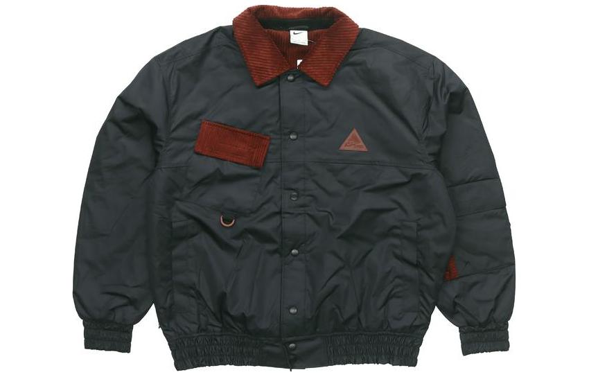 Nike Jackets Men s Black Lapel Moderate Pilot DQ6120-010 XL