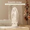 Nostra Signora Statua Religiosa Statuetta Vergine Maria Scultura in Resina Arte Religiosa per Arredamento Casa/Regalo Cattolico, Statua Madre Maria