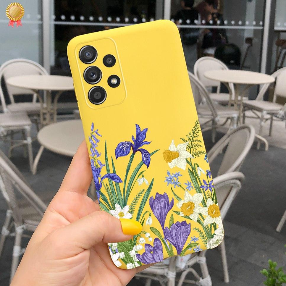For Samsung Galaxy A23 5G Case Fashion Cute Clear Mate Men Women Soft TPU Silicone Phone Covers For Samsung Galaxy A23 4G Fundas