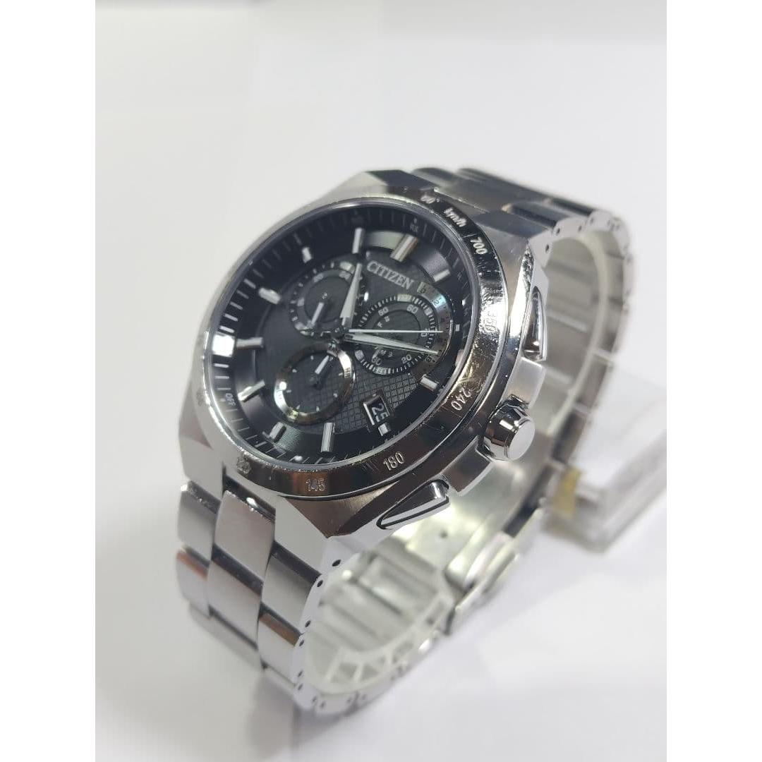 Citizen Atessa Eco Drive Chronograph Lightweight Super Titanium Radio Controlled Clock