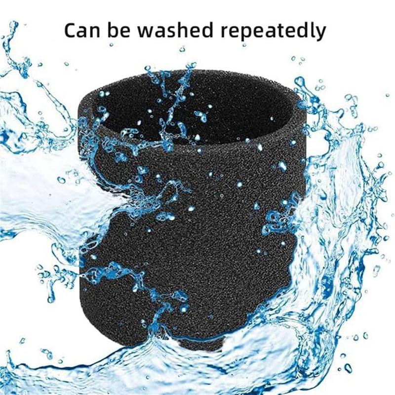 

A65T-6 Pack 90585 Foam Sleeve VF2001 Foam Replacements Filters For Wet Dry Vacuum Cleaner, Replace Parts 9058500