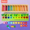 Wooden Carrot Matching Puzzle For Preschoolers With Educational Skills For Kids Ages 3 To 6
