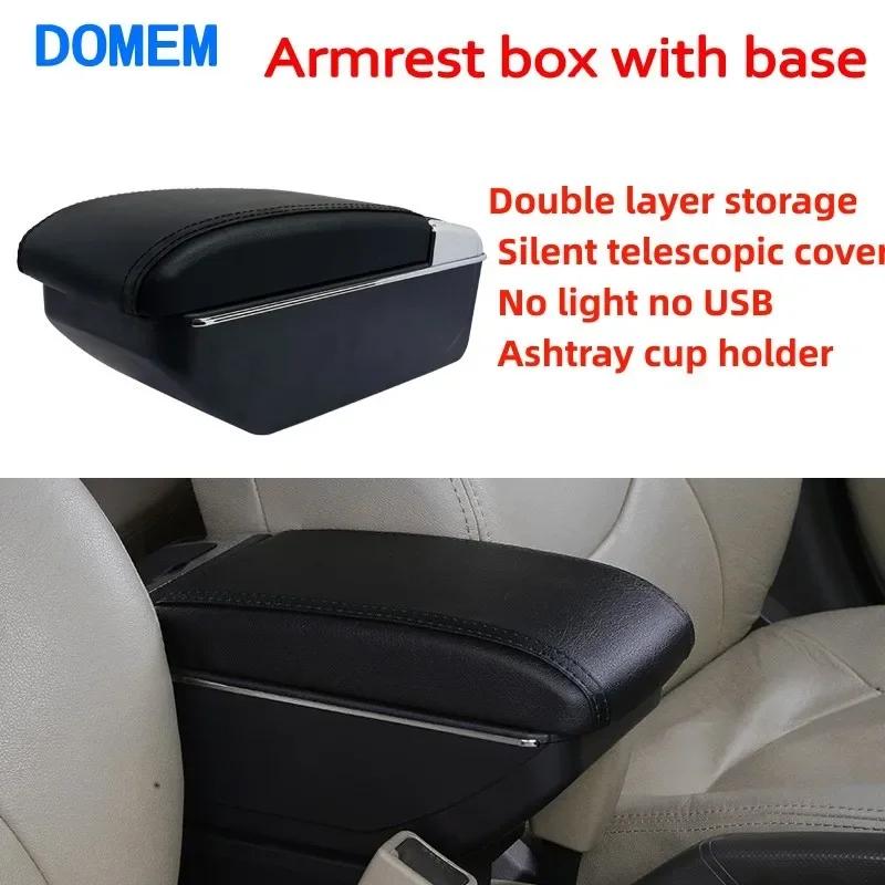 For Ibiza 6j Ibiza 6L Armrest Box For Seat Ibiza Car Armrest Central Storage Box Retrofit with USB Interior Car Accessories
