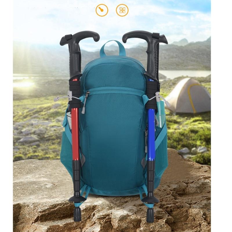 Wanderrucksack für Damen Herren Student Schulrucksack Nylon Tagesrucksäcke Große Kapazität Reiserucksack Fahrradrucksack