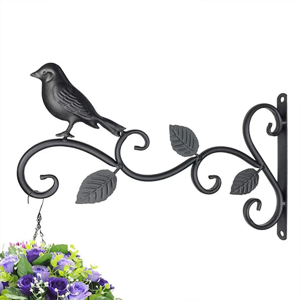 Wall Mounted Hanging Plant Bracket Easy To Install Indoor Outdoor Festival Decoration Suitable for Decorative Corridor Lights