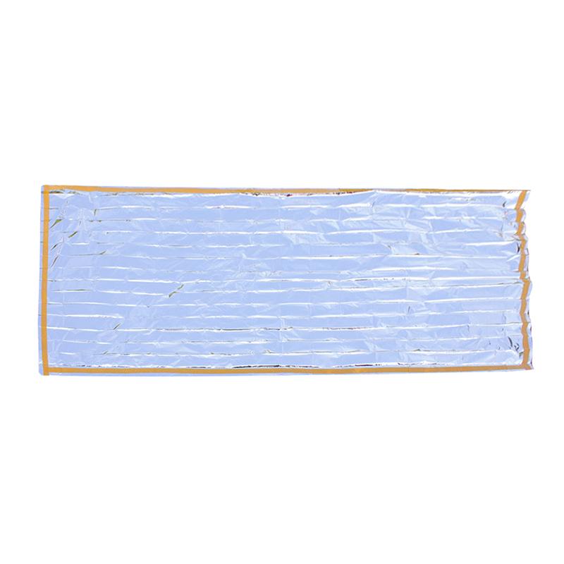 Přenosný voděodolný spací pytel pro nouzové přežití Outdoor Edc Camping Gear Termo vak Záchranná sada Mylar Deka