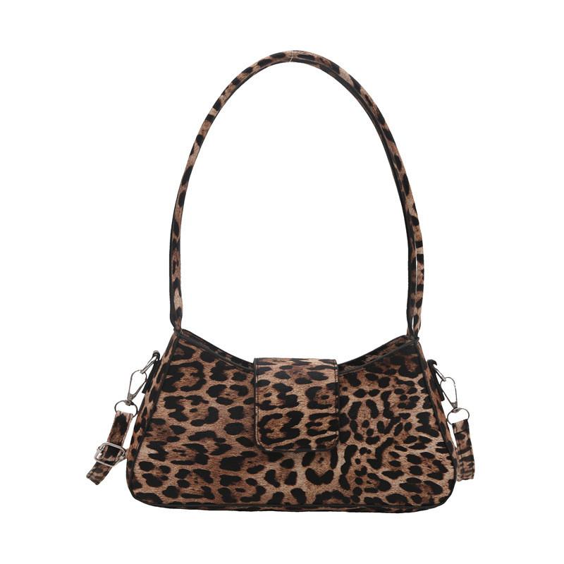 Trendy High-end Leopard Print Handbag For Women Perfect For Fall And Winter