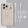 With Lanyard Love Case for Apple iPhone 17 Pro Max XS XR 15 11 13 Mini 7 8 Air 12 Plus 16 Phone Cover