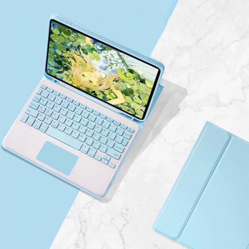 Samsung A9+ Tablet Case with Bluetooth Keyboard for 2025 A11+ Model