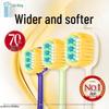Lion FINE CLEAN Ultra-Dense Wide Head Soft Bristle Toothbrush