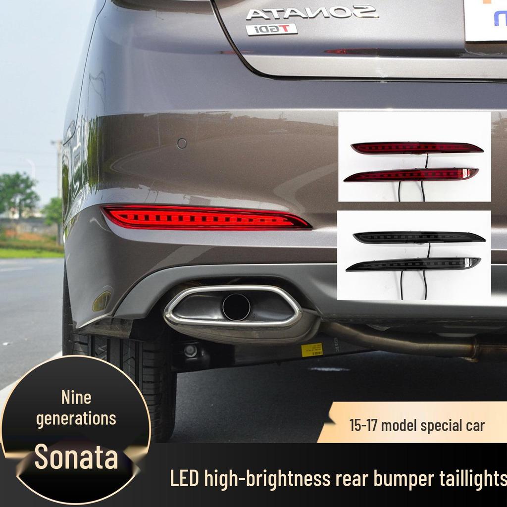 LED Sequential Rear Bumper Lights for 2015-2017 Hyundai Sonata (9th Gen)
