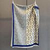 Autumn New Cashmere Tassel Scarf Women's Fashion Age-reducing Jacquard Scarf Warm and Thickened Large Shawl