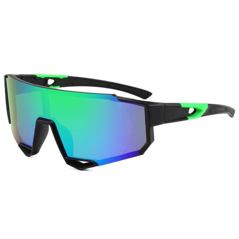 New Style Cross-border Colorful Mountaineering Sunglasses with Replaceable Coated Lenses for Outdoor Mountain Bike Riding