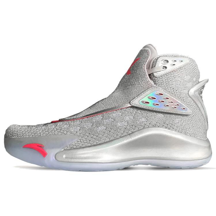 

Новые баскетбольные кроссовки Anta KT5 с высоким верхом, амортизаторами и противоскользящей подошвой, женские, серые 12941101-4 37.5