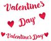 Valentines Day Banner Red Valentines Day 140Cm