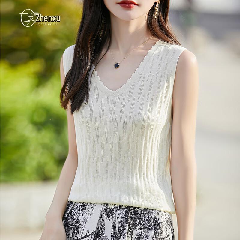 Women s Lyocell V-Neck Sleeveless Cami Top M