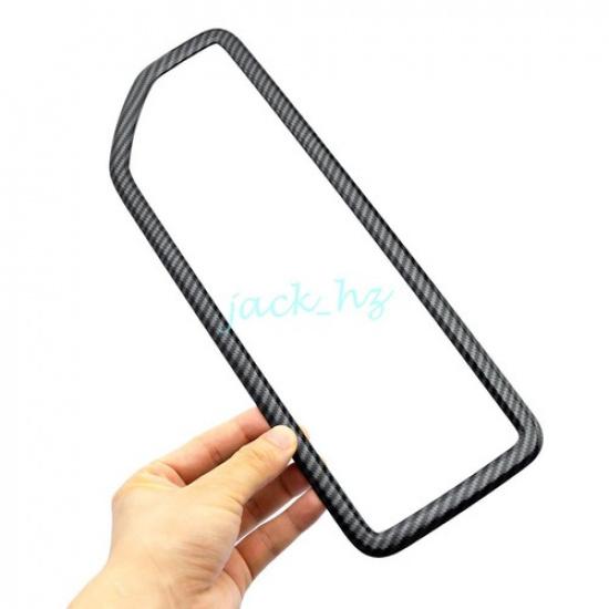 For -2025 Suzuki Jimny Carbon Fiber Rear Bumper Fog Light Cover Lamp Trims