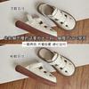 Sandals Women's Summer 2025 Baotou Two Wear Cool Slippers Women's Outer Wear Summer Breathable Maternity Hole Shoes