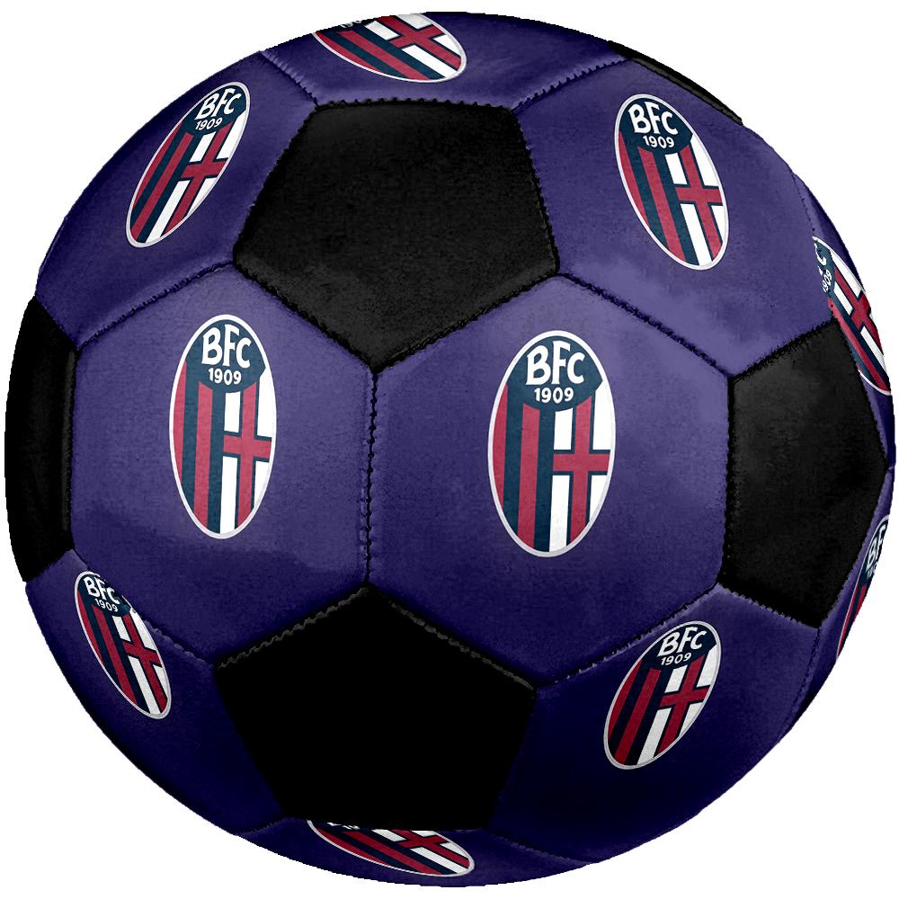 SIZE 5 Bologna FC Soccer Ball Colorful All Ages Machine Stitched PVC Competition Ready Durable High-Bounce