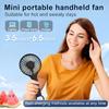 Handheld Fan Portable Fan Unisex USB-Rechargeable 1200mAh Mini Fan 3-Speed Settings Ideal for Home Office Outdoor and Travel