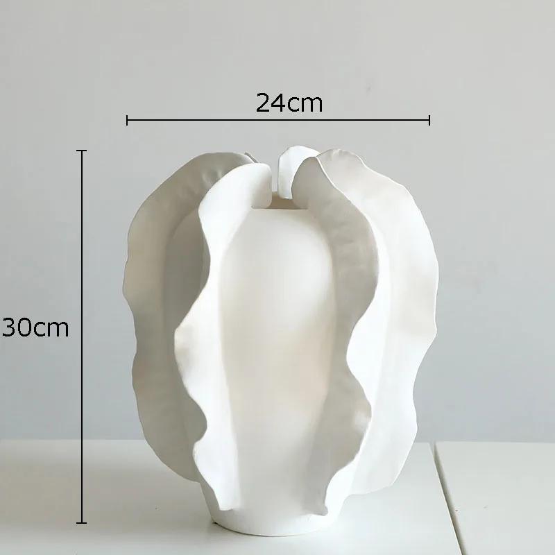 

Creative Carambola Ceramic Vase Artificial Flower Decorative Flowers Pots Desk Decoration Floral Arrangement Modern Home Decor