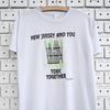 Vintage 1990 New Jersey And You Toxic Together T Shirt Glow In The Dark Humor Tee Size Short M