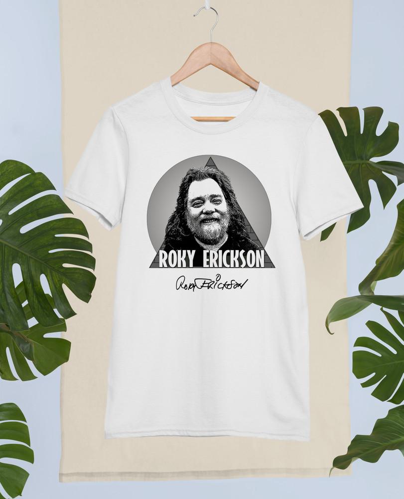 

The Holiday Inn Tapes Roky Erickson Shirt Short Sleeve White Unisex S-4XL Unisex T-Shirt S